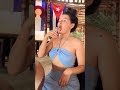 Nude Girl Drinking Juice Dance Crazy