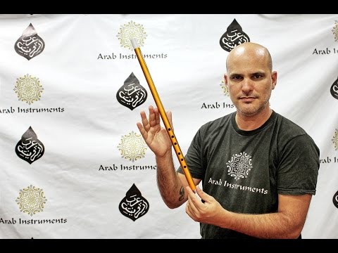 Hijaz Composition, Online Ney Shop - Golden Arabic Plastic Ney - Mi Bayat