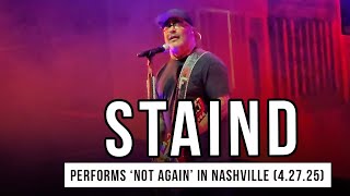 Staind  Performs &#39;Not Again&#39; Live in Nashville | 4.27.25  Bridgestone Arena