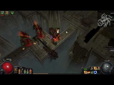 Path of Exile 2.5 : Ngamahu's Flame Full key Uber Lab run