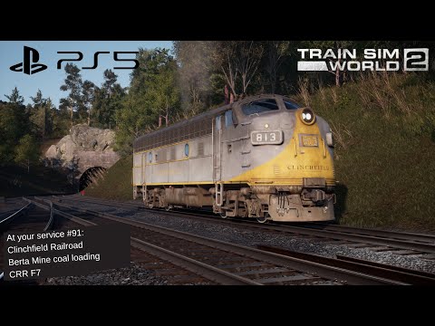 TSW 2 PS5 At Your Service #91: Clinchfield Railroad, Berta Mine coal loading