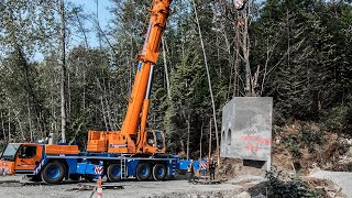 Storm Water Intake and Redirection Structure Installation