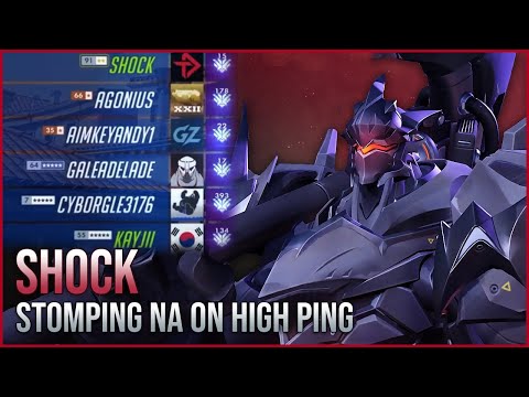 #1 REINHARDT WARLORD DESTROYS NA LADDER ON 180+ PING