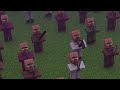 Villagers vs Creepers but with Undertale Finale OST