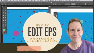 Photoshop / Illustrator : EPS Opening / Placing / Editing Vector Files How To Tutorial