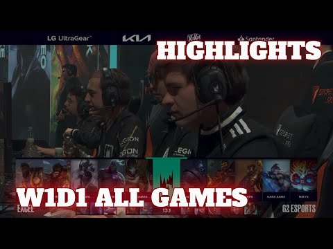 LEC W1D1 All Games Highlights | Week 1 Day 1 LEC Winter 2023