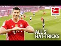 Robert Lewandowski - 39 Goals and Now 5 Hat-tricks 2020/21 so far