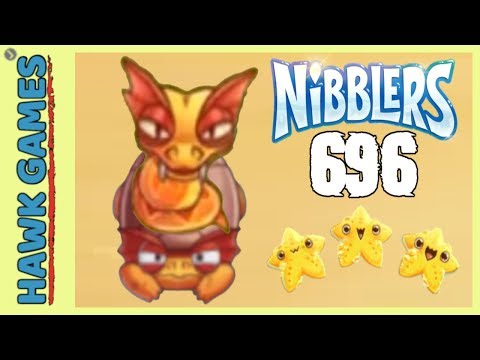 Fruit Nibblers Level 696 - 3 Stars Walkthrough, No Boosters