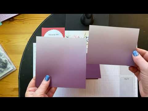 A touch of Ink Blackberry Bliss card