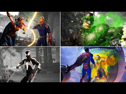 MK1 ALL Fatalities Superheroes #2024