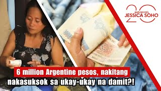 6 million Argentine pesos, nakitang nakasuksok sa ukay-ukay na damit?! | Kapuso Mo, Jessica Soho