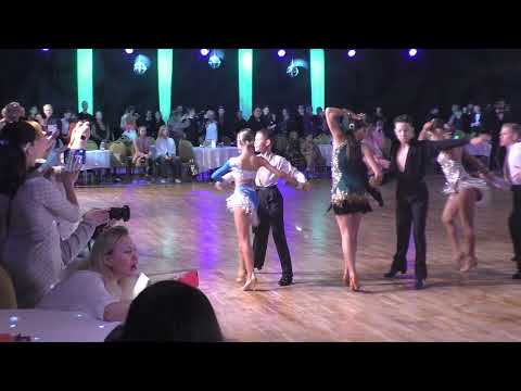 Air dance christmas ball 2021 Junior 1 Open ChaCha Final
