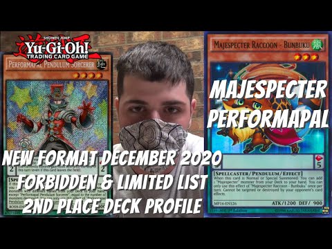 Yugioh New Format December 2020 Locals 2nd Place Deck Profile - Majespecter Performapal - Kyle Shook