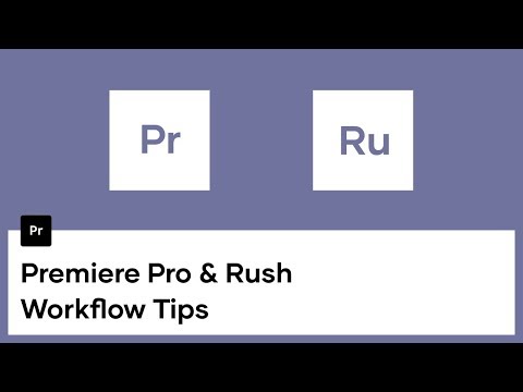 Adobe Premiere Pro vs Adobe Rush Workflow Tips
