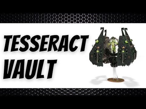 Necron TESSERACT VAULT Review / Tactics  - 9th Edition Codex - Warhammer 40k