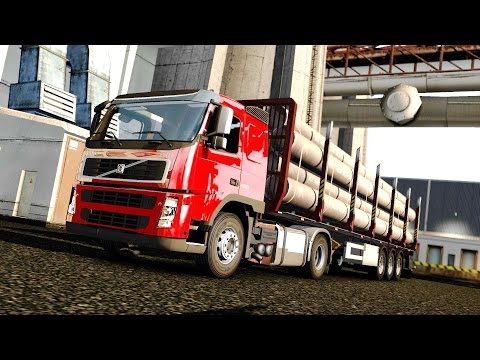 ETS 2 1.25 RusMap v1.6.3 Volvo FM12  Smolensk - Velikiye Luki