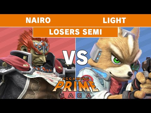 2GG: Prime Saga NRG | Nario (Ganondorf) vs Rogue | Light (Fox) Top 8 Losers Semi - Smash Ultimate
