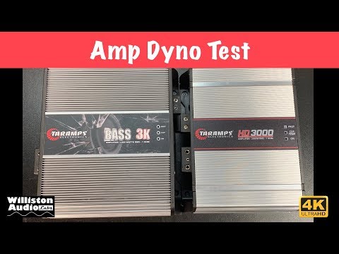 Taramps Bass 3K 3000 watt Amp Dyno Test and Review [4K]