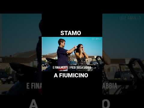 Stamo a Fiumicino #parodia Mambo salentino #shorts