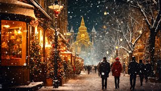 BEAUTIFUL Snowy Christmas Night 2024: Top Christmas Songs 2024 of All Time for Relaxation, Study