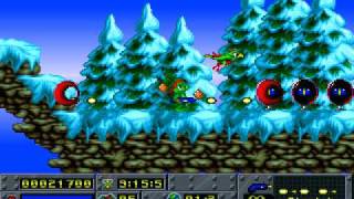 Jazz Jackrabbit - Holiday Hare '94 - Holidaius Secret Level