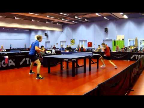 140215 Juniordivision, Sebastian Borel - Mads Zebitz Larsen