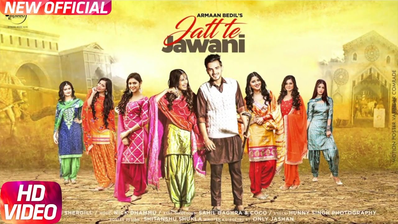 Jatt Te Jawani Lyrics  | Jatt Te Jawani | Armaan Bedil | Armaan Bedil | Nick Dhammu