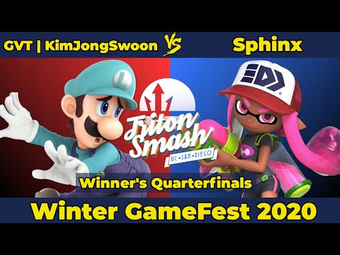 WGF '20 - Sphinx (Inkling) vs GVT | KimJongSwoon (Luigi) - WQF - SSBU