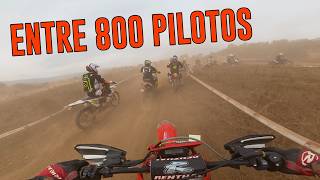 EnduRoc 2025 POV: 800 pilotos, CAÍDAS y mucho POLVO! (RIEJU Mr300 inyección)