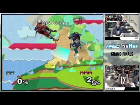 vsHsv s1e9 – j00t (CF) vs googlyeyed (Marth) – Grand Finals – Melee