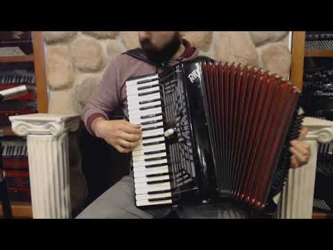 3410 - Black Excelsior Rio Piano Accordion LM 41 120 $499