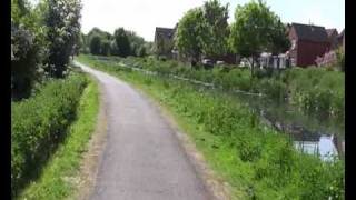 preview picture of video 'Cycling along Bridgwater to Taunton canal, Somerset'