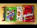 Mentos PopIns compared to Skittles an Jelly Bellies