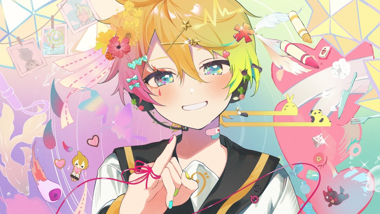 愛言葉V / 鏡音レン 【LoveWordsV/ DECO*27 cover by Kagamine Len】卓球少年 TakyuP