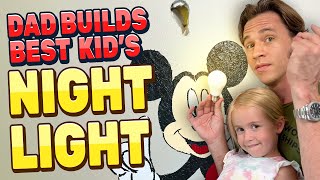 Dad Builds Best Night-Light for His Kids