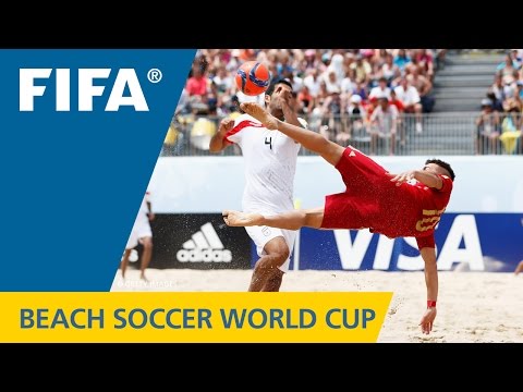 HIGHLIGHTS: Spain v. Iran - FIFA Beach Soccer Worl...