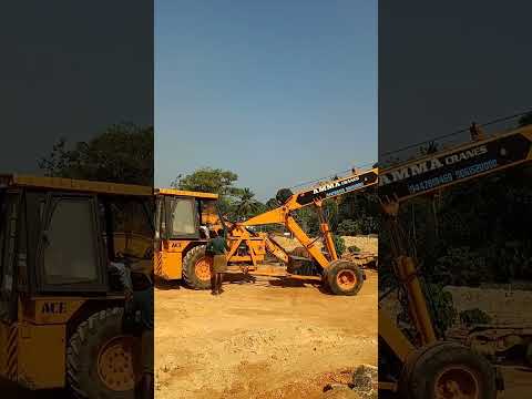 JCB  140 under garage changing