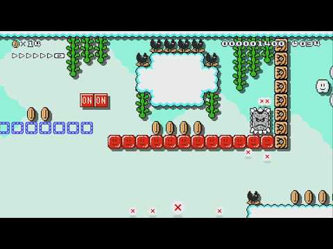 [40 secs] Escape the Thwomps by Koopayuu - Super Mario Maker 2 - No Commentary 1bu 1bv