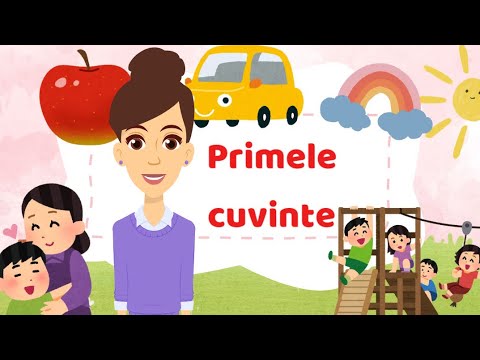 Bebe descoperă primele cuvinte în limba română | Desene animate educative #deseneanimate