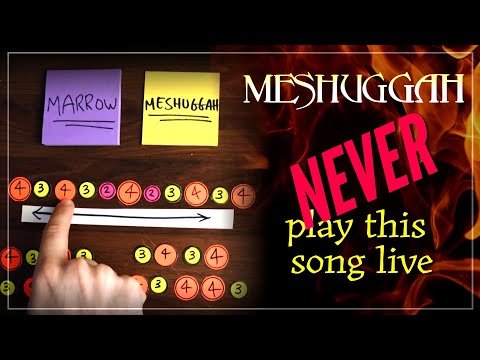 The one song Meshuggah NEVER play live (Marrow)