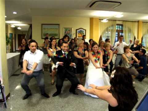 ballo di gruppo bomba matrimonio giochi balli bollle di sapone karaoke alex e claudia milano