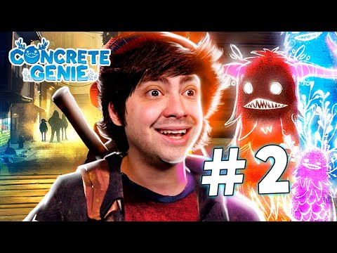alanzoka jogando Concrete Genie - Parte 2 / FINAL