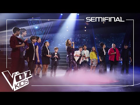 Pastora Soler y los talents cantan "Quédate conmigo" | Semifinal | La Voz Kids 2025