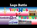 Toys R Us VS Babies R Us VS Kids R Us Logo Battle