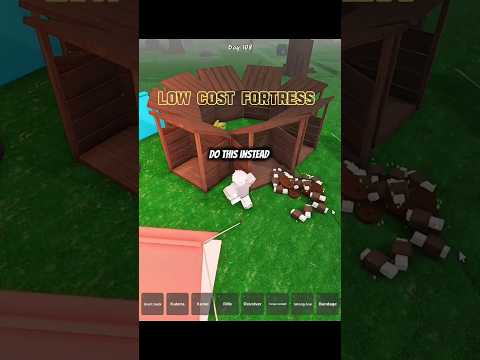 low cost fortress on 99 nights in the forest