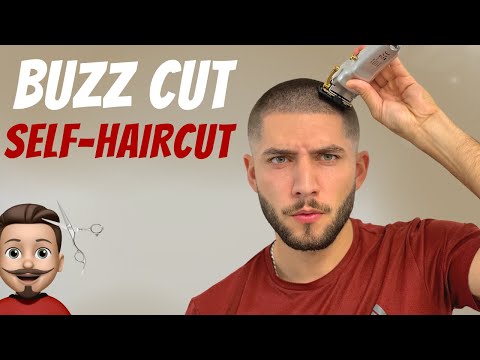Summer Buzz Cut Self-Haircut Tutorial | How To Cut Your Own Hair 2022
