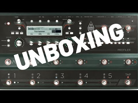 Kemper Profiler Stage Unboxing. NEW GEAR!