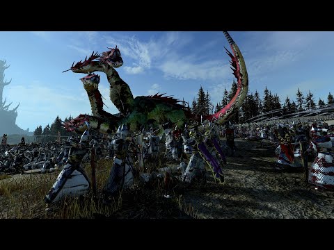 the shadow king- High elves vs dark elves warhammer 2 cinematic battle