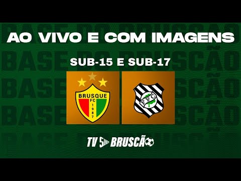AO VIVO E COM IMAGENS: BRUSQUE X FIGUEIRENSE l CATARINENSE SUB - 15 E SUB-17 l SÉRIE A