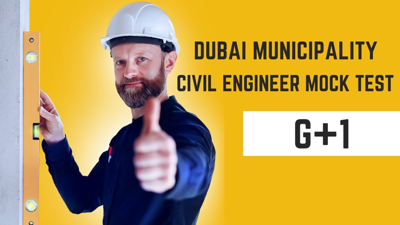 Dubai municipality g+1 mock test | real test pattern G+1
